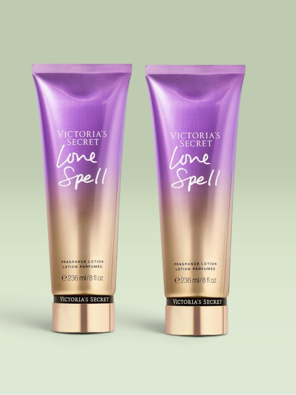 Victoria’s Secret LOVE SPELL Fragrance Lotion ~ 8 fl.oz. ( Lot of 2 )